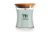 WoodWick Medium Hourglass Candle - Sagewood & Seagrass