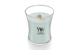 WoodWick Medium Hourglass Candle - Sagewood & Seagrass