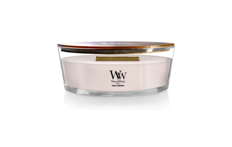 WoodWick Ellipse Candle - Sheer Tuberose