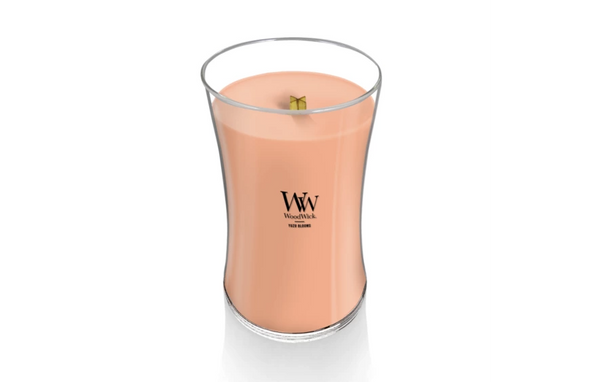 WoodWick Large Hourglass Candle - Yuzu Blooms