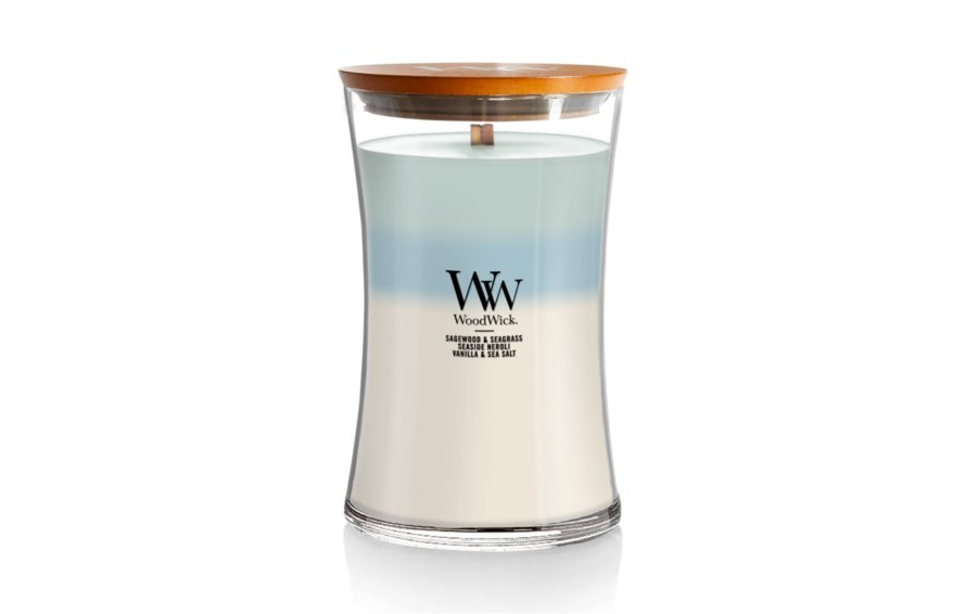 WoodWick Large Hourglass Candle - Oceanic Trilogy