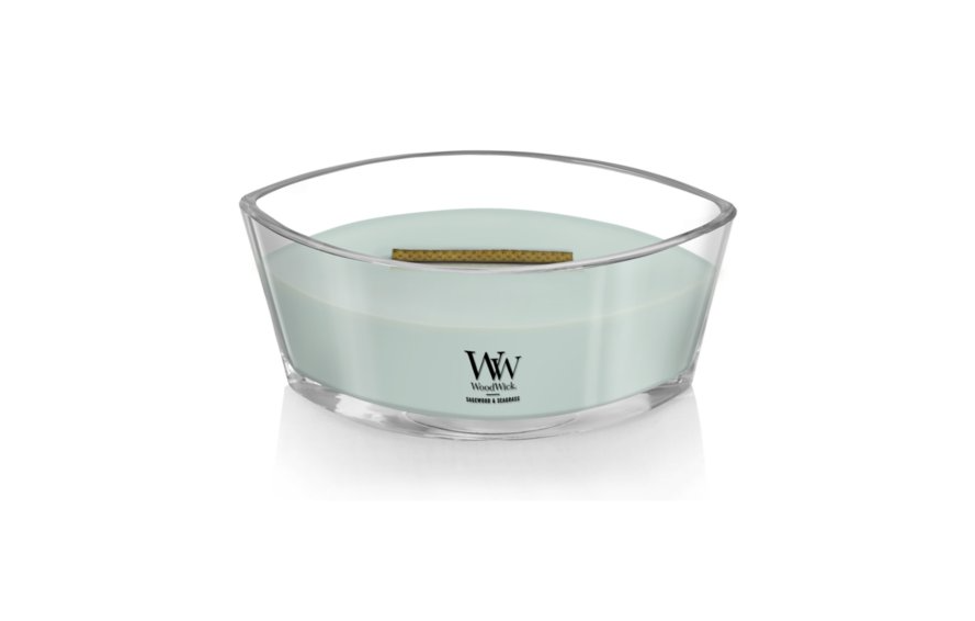 WoodWick Ellipse Candle - SSagewood & Seagrass