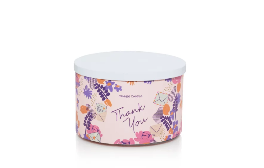 Yankee Candle Pink Sands Thank You 3-Wick Candle