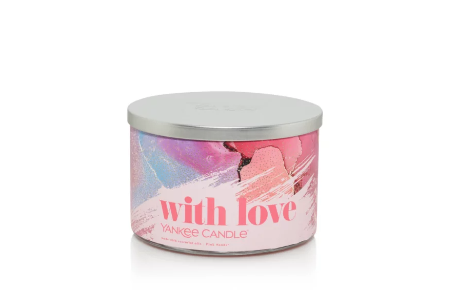 Yankee Candle Pink Sands With Love 3-Wick Candle