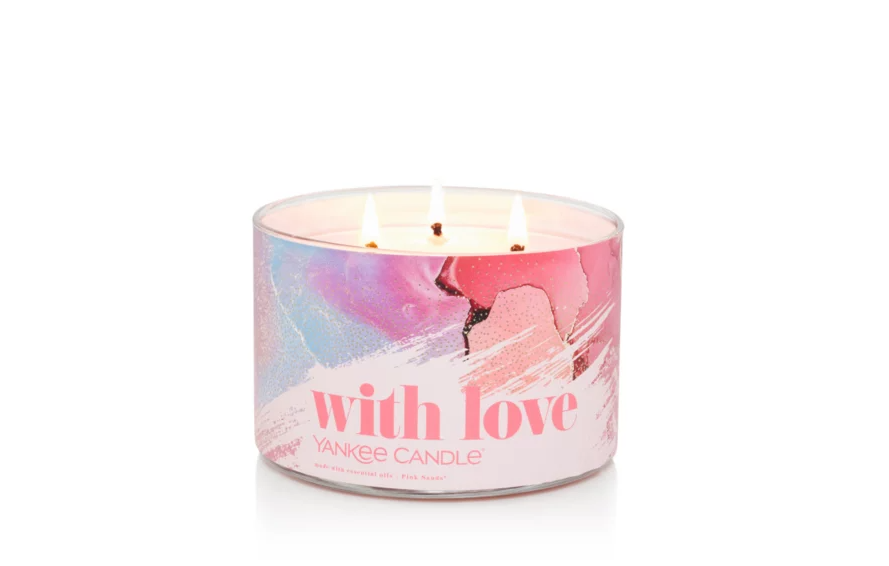 Yankee Candle Pink Sands With Love 3-Wick Candle