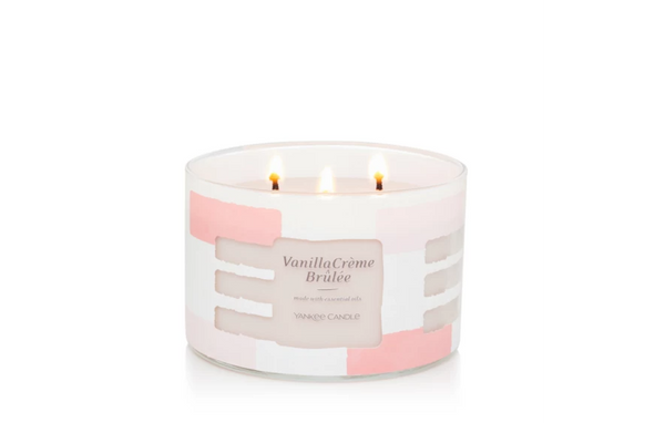 Yankee Candle Vanilla Crème Brulee 3-Wick Candle