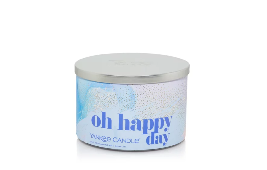 Yankee Candle Ocean Air Oh Happy Day 3-Wick Candle