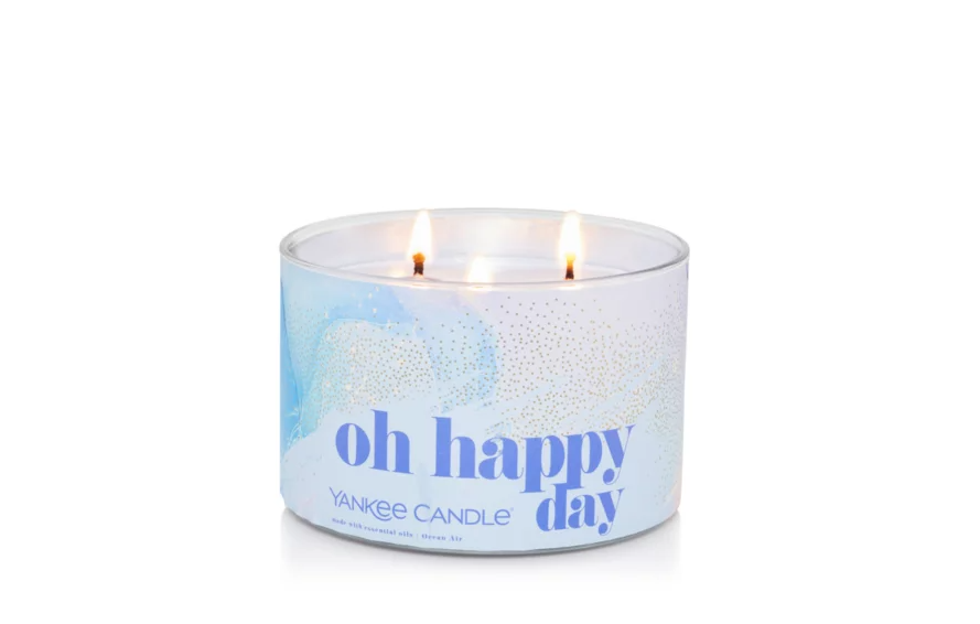 Yankee Candle Ocean Air Oh Happy Day 3-Wick Candle