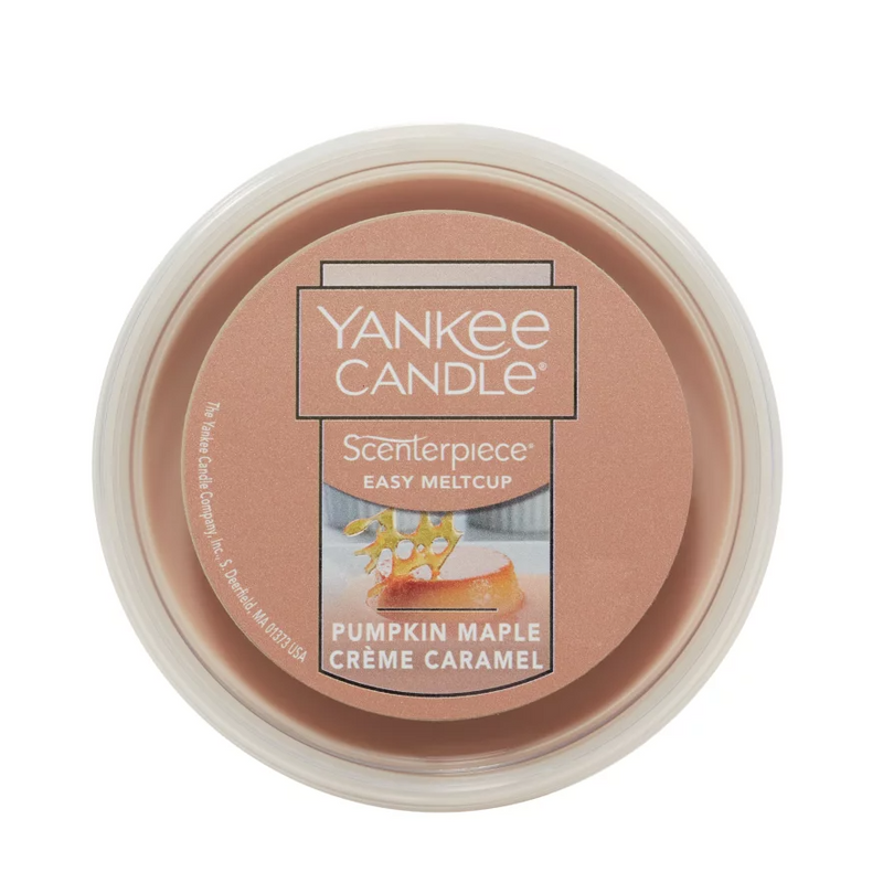 Yankee Candle Scenterpiece Easy MeltCups - Pumpkin Maple Crème Caramel