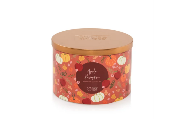 Yankee Candle 3-Wick Candle - Apple Pumpkin