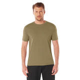 Rothco Men's Athletic Fit Solid Color Military T-Shirt - 3XL