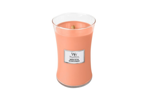 WoodWick Large Hourglass Candle - Manuka Nectar