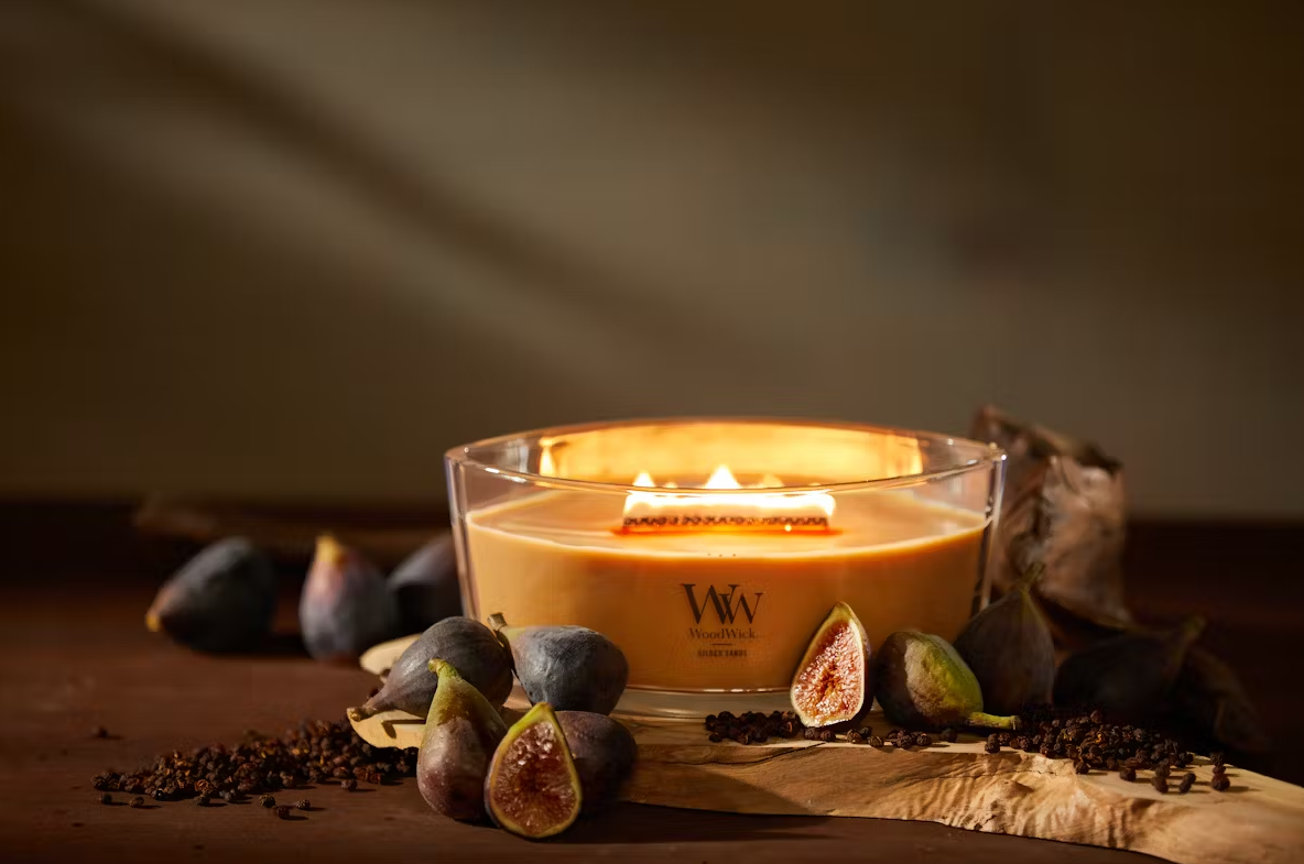 WoodWick Ellipse Candle - Gilded Sands