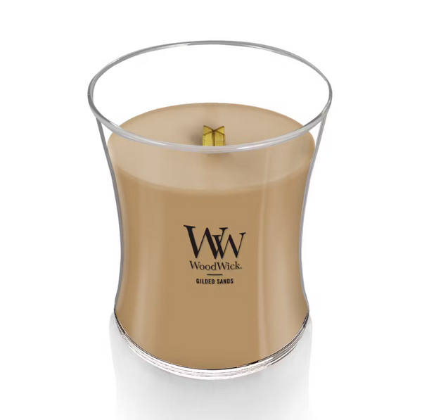 WoodWick Medium Hourglass Candle - Gilded Sands