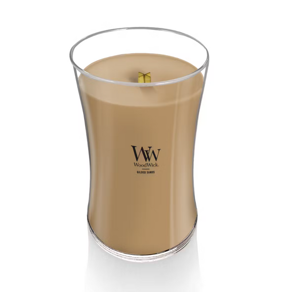 WoodWick Large Hourglass Candle - Gilded Sands