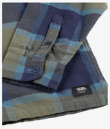Vans Mens Larkspur Plaid Flannel Shirt