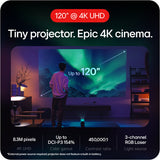LG CineBeam Q 4K UHD Smart Portable Laser Projector