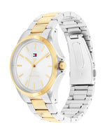 Tommy Hilfiger Mens Bruce 43mm Two-Tone Sport Watch