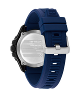 Tommy Hilfiger Mens Regatta 42mm Navy Silicone Strap Sport Watch