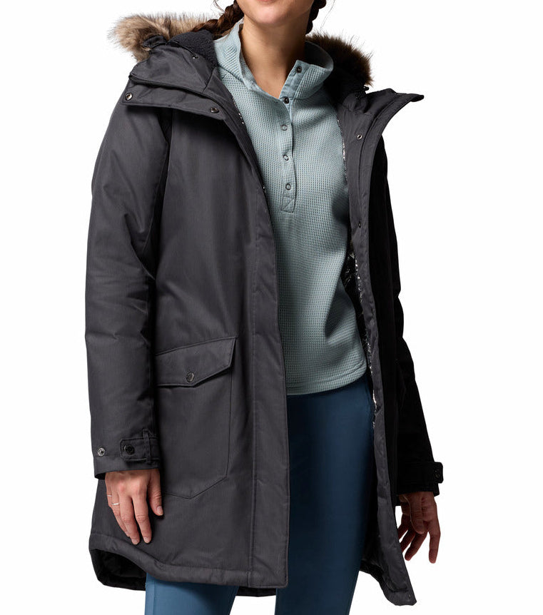 Columbia Womens Suttle Mountain Long Insulated Jacket