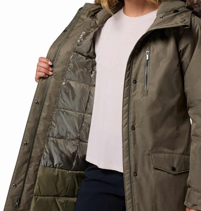 Columbia Womens Suttle Mountain Long Insulated Jacket