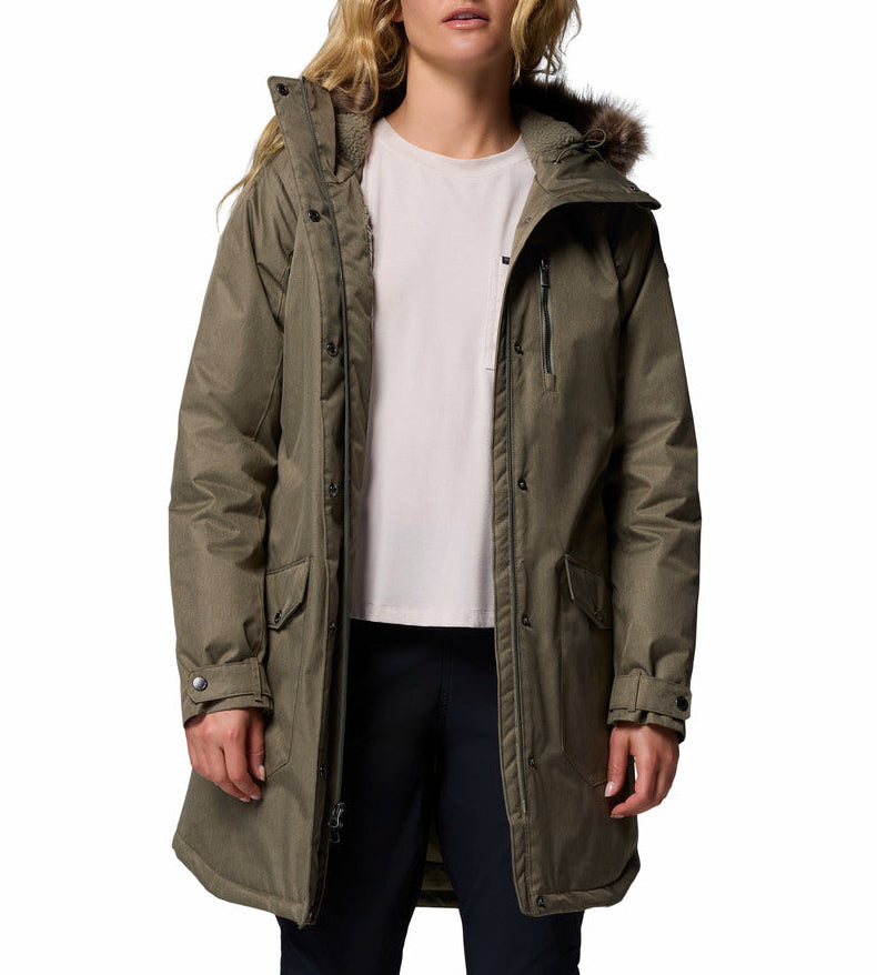 Columbia Womens Suttle Mountain Long Insulated Jacket