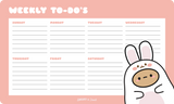 Denik Tayto Bunny Deskpad