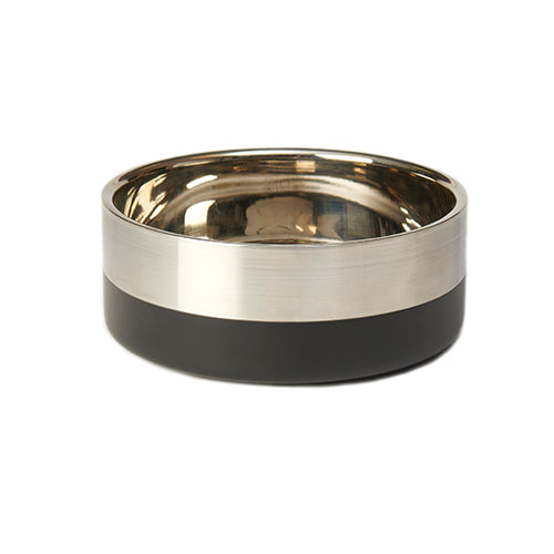 PetRageous Catalina Double Walled Stainless-Steel Food Bowl
