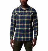 Columbia Mens Flare Gun Stretch Long Sleeve Flannel Shirt