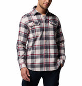 Columbia Mens Flare Gun Stretch Long Sleeve Flannel Shirt
