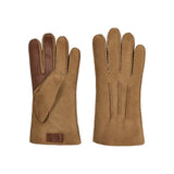 UGG Mens Contrast Sheepskin Tech Gloves