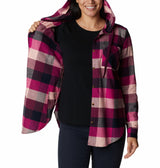 Columbia Womens Anytime Stretch Hooded Long Sleeve Shirt