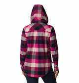 Columbia Womens Anytime Stretch Hooded Long Sleeve Shirt