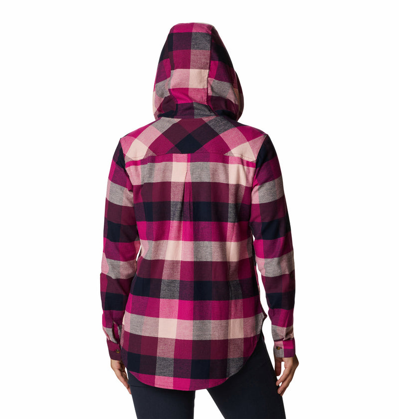 Columbia Womens Anytime Stretch Hooded Long Sleeve Shirt