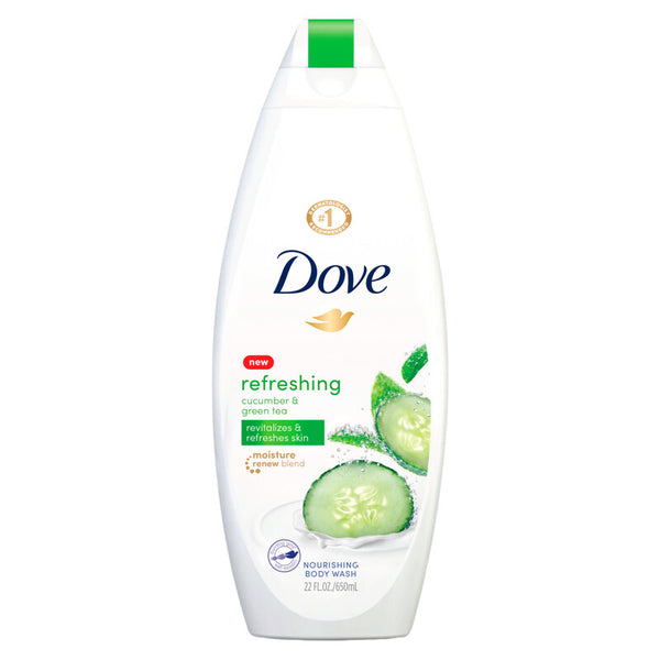 Dove Refreshing Body Wash with Cucumber and Green Tea - 22 oz.