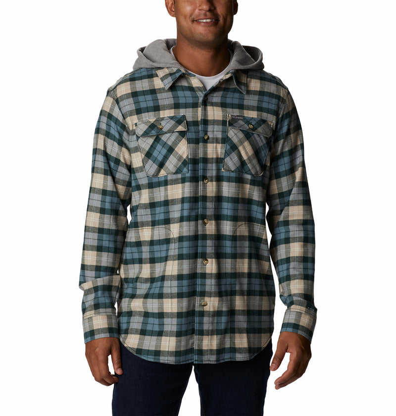 Columbia flannel hoodie sale