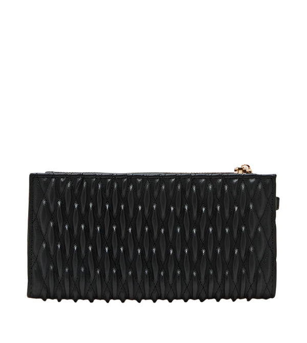 Anne Klein Quilted Bi-Fold Long Wallet