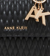 Anne Klein Ruched Mini Satchel Handbag
