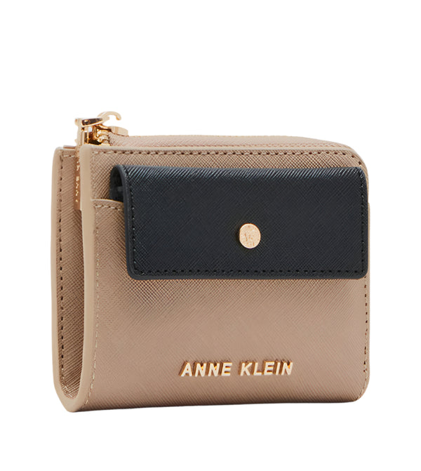 Anne Klein Logo Detail Mini Wallet