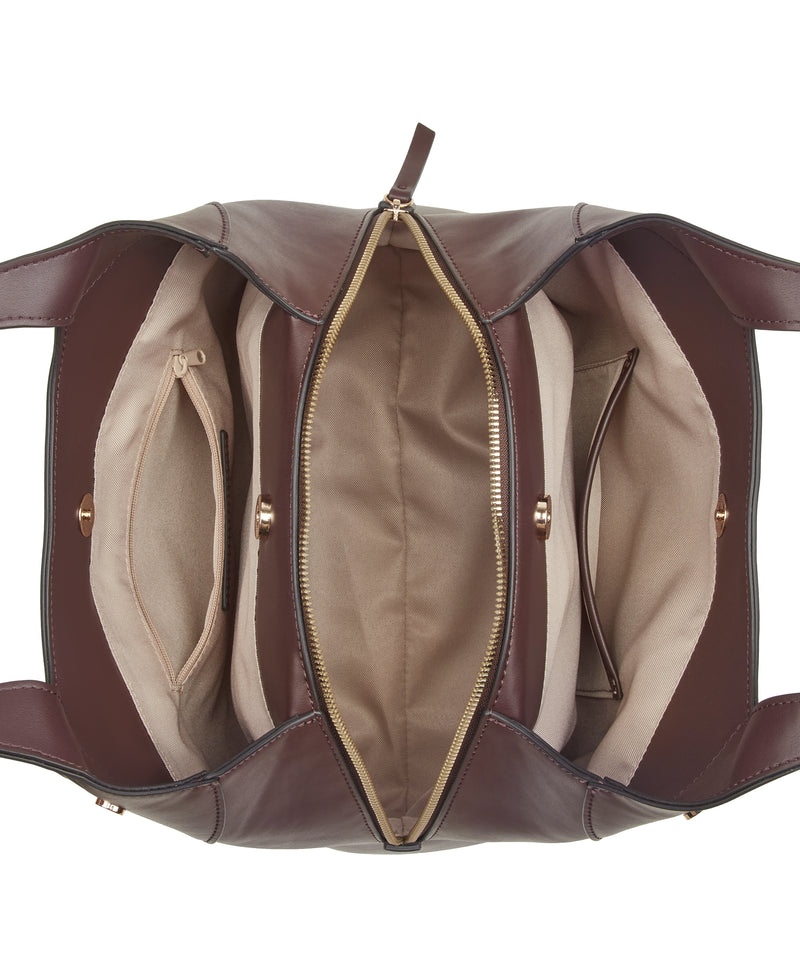 Nine West Eamon Triple Compartment Shoulder Handbag