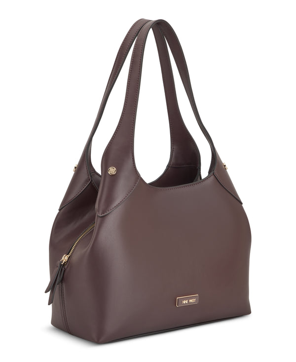 Nine West Eamon Triple Compartment Shoulder Handbag