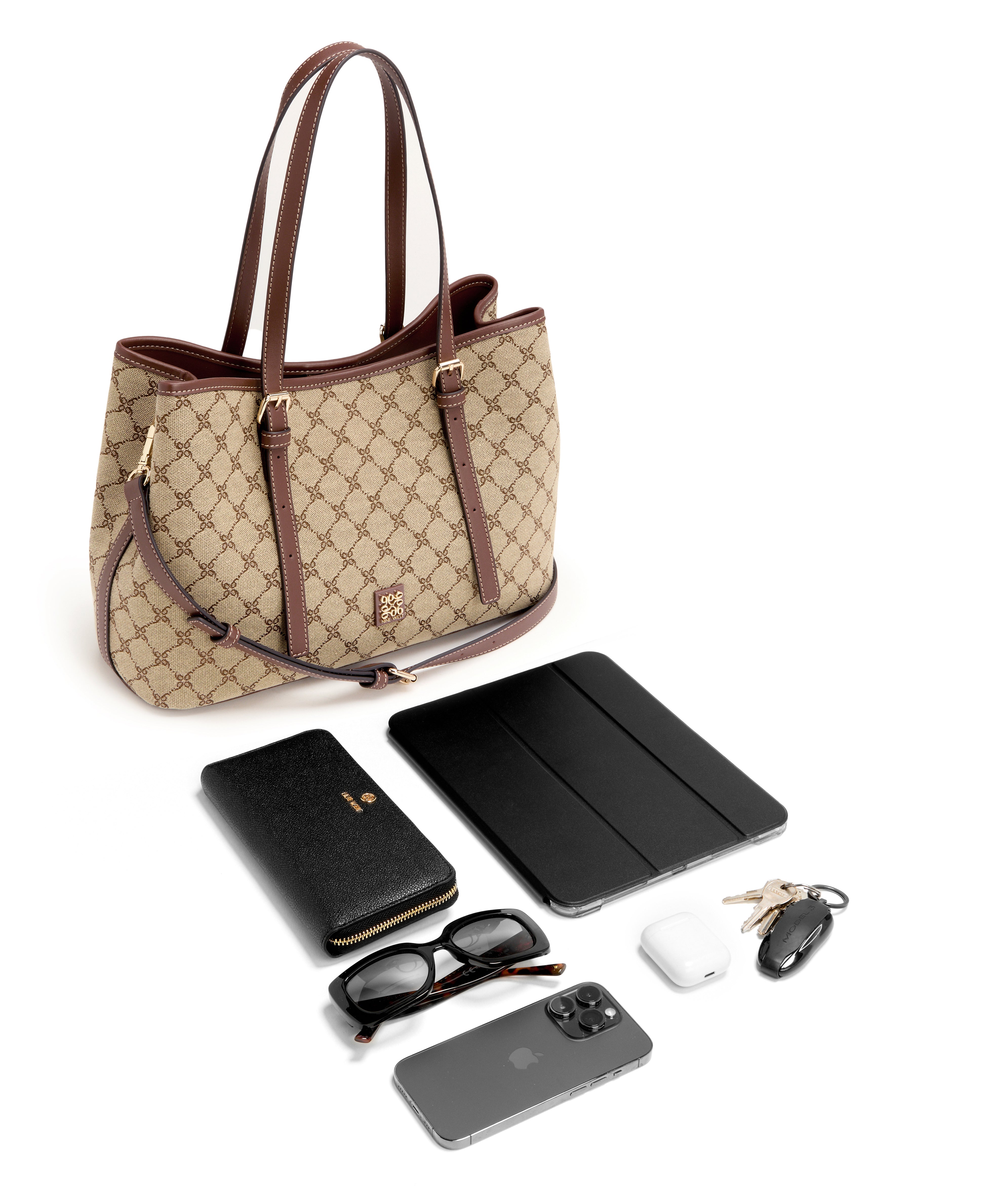 Nine West Andres Carryall Tote Handbag