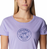 Columbia Womens Daisy Days Graphic Short Sleeve T-Shirt