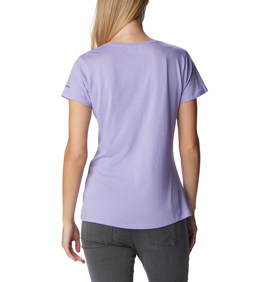 Columbia Womens Daisy Days Graphic Short Sleeve T-Shirt