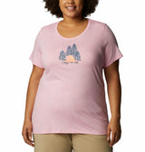 Columbia Womens Daisy Days Graphic Short Sleeve T-Shirt
