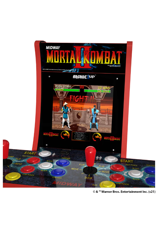 Arcade1Up top Mortal Kombat 2 Player Countercade