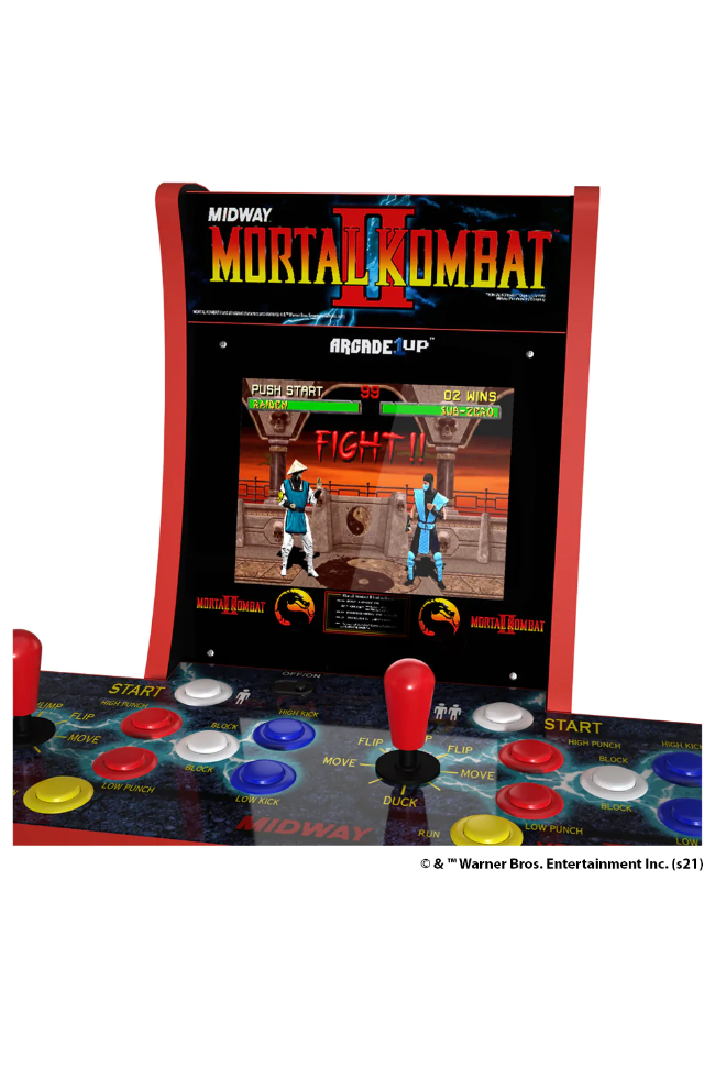 Arcade1Up Mortal Kombat II 2-player Counter-Cade