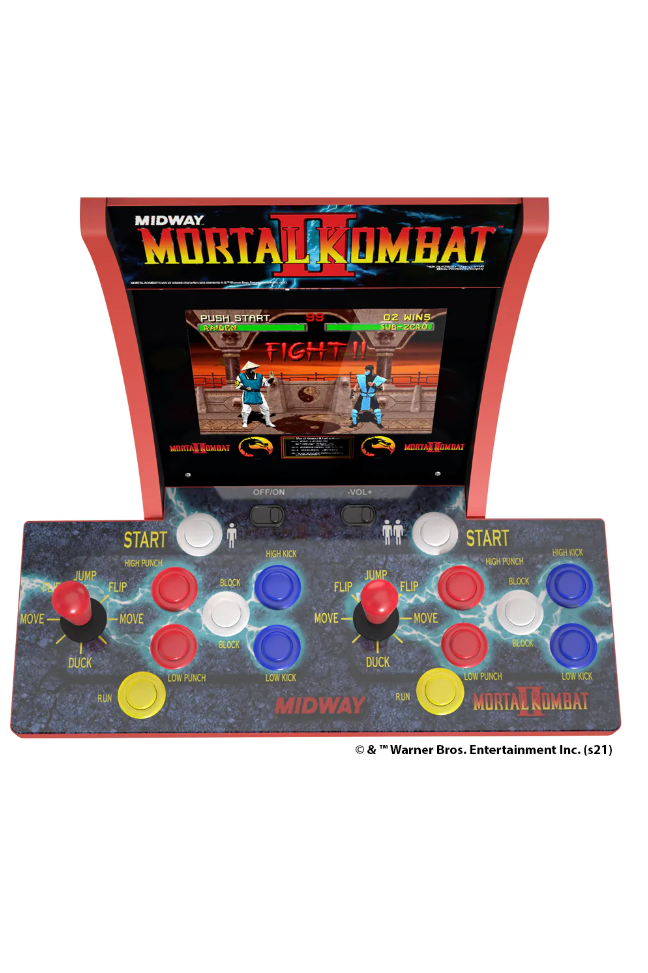 Arcade1Up Mortal Kombat II 2-player Counter-Cade