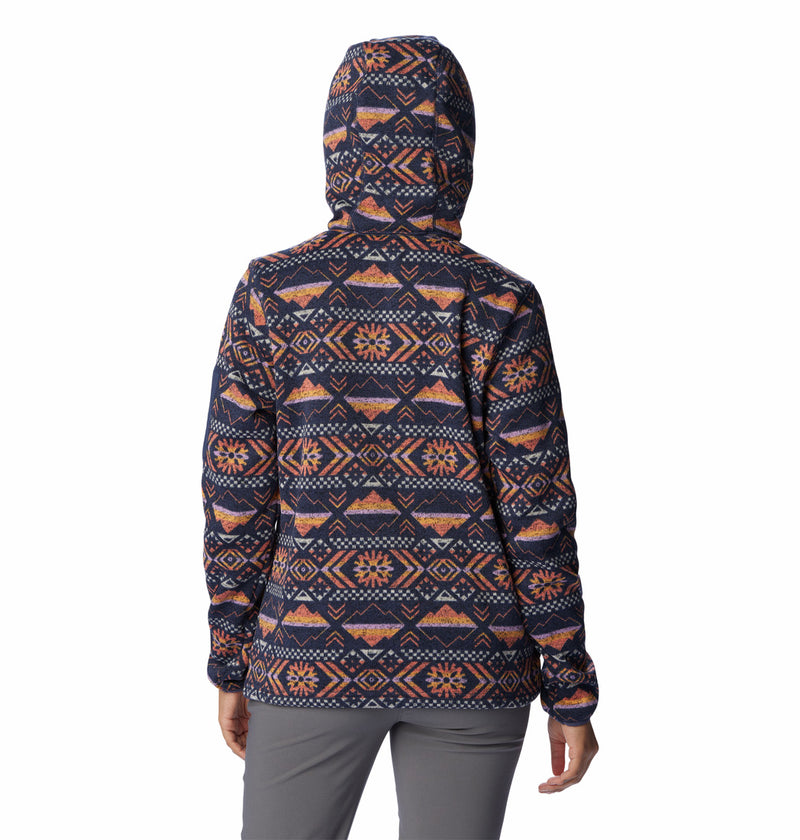 Columbia Womens Sweater Weather Fleece Hooded Pullover