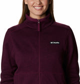 Columbia Womens Sweater Weather Fleece Full Zip Jacket